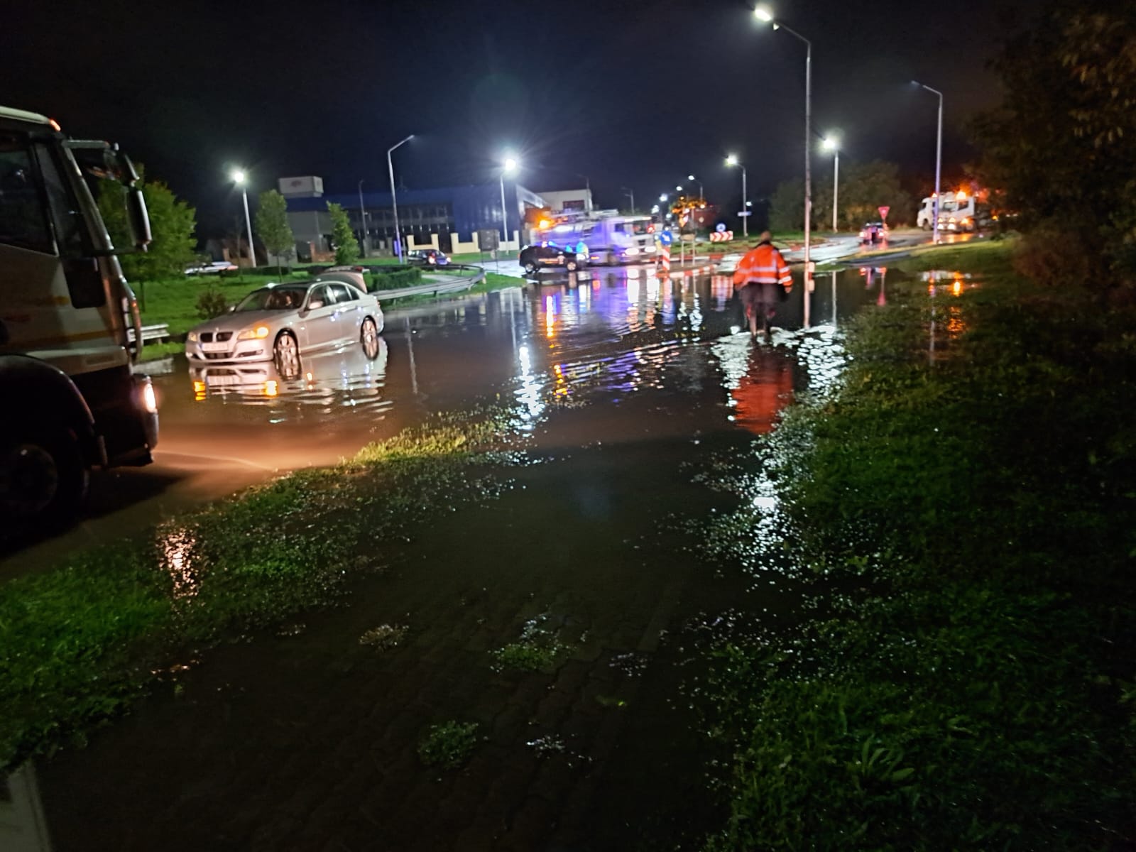 FOTO | Aradul, din nou sub ape, după ploaia torențială care a durat mai bine de o oră